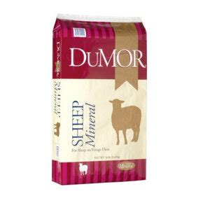 Dumor is a TSC Brand. . Dumor sheep mineral